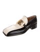 Marni Leather Colorblock Pattern Dress Loafers