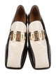 Marni Leather Colorblock Pattern Dress Loafers