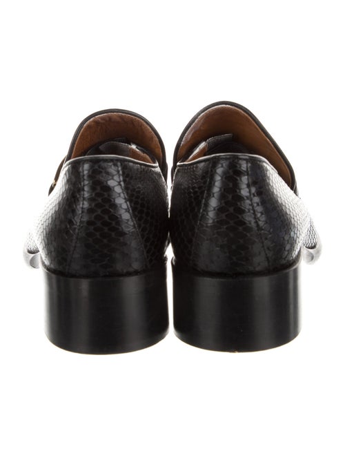 Marni Leather Colorblock Pattern Dress Loafers