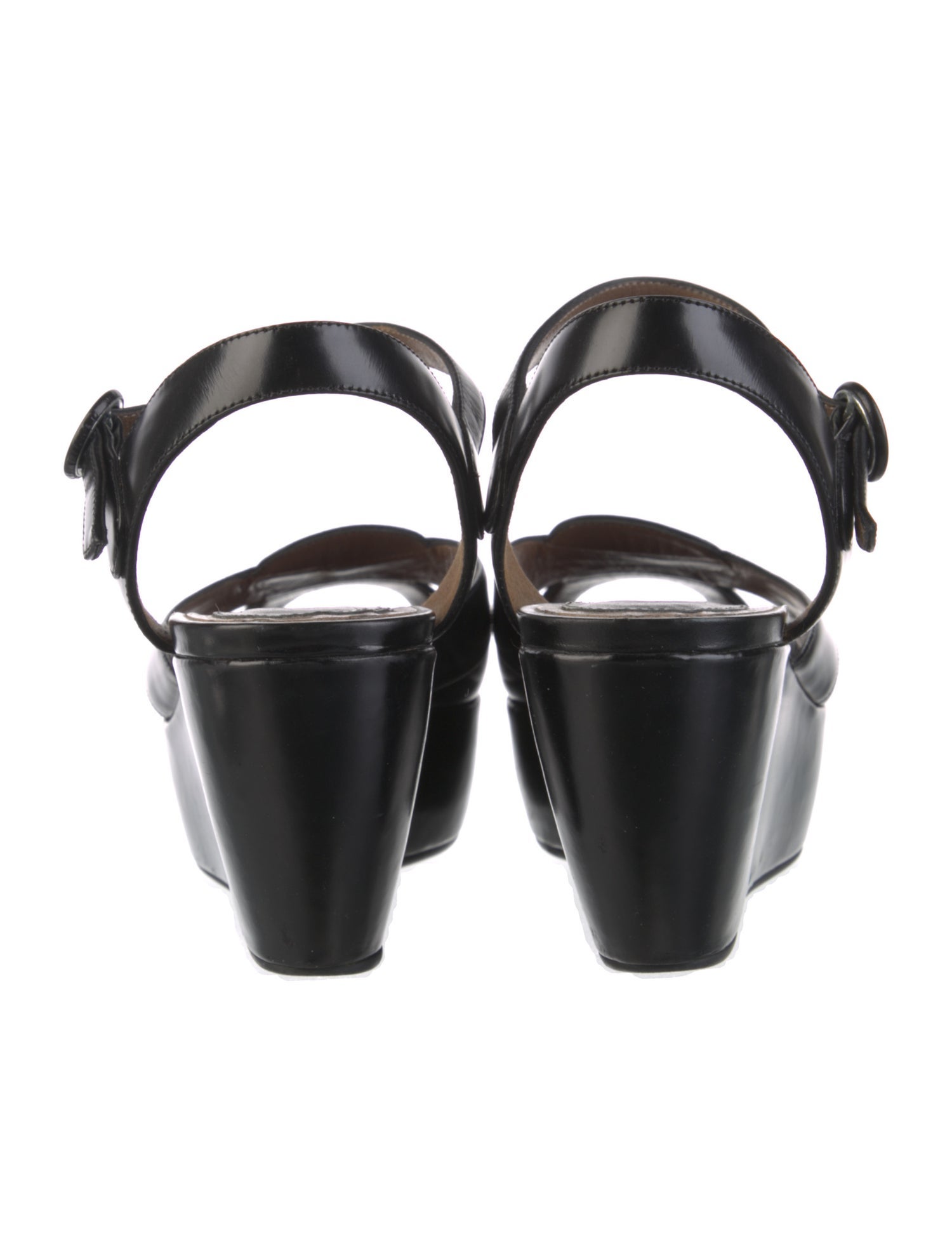 Marni Leather Slingback Sandals