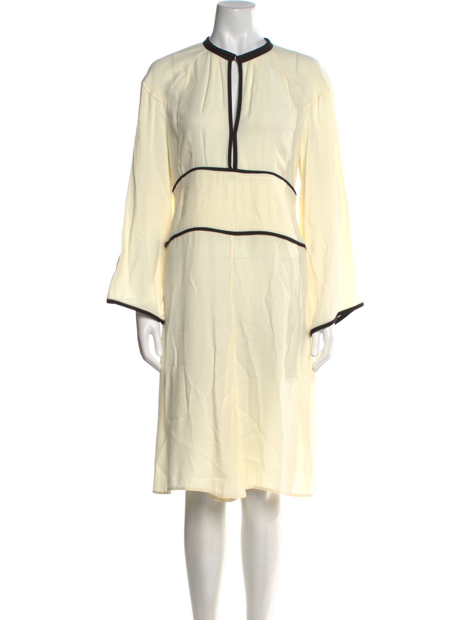 Marni Crew Neck Midi Length Dress