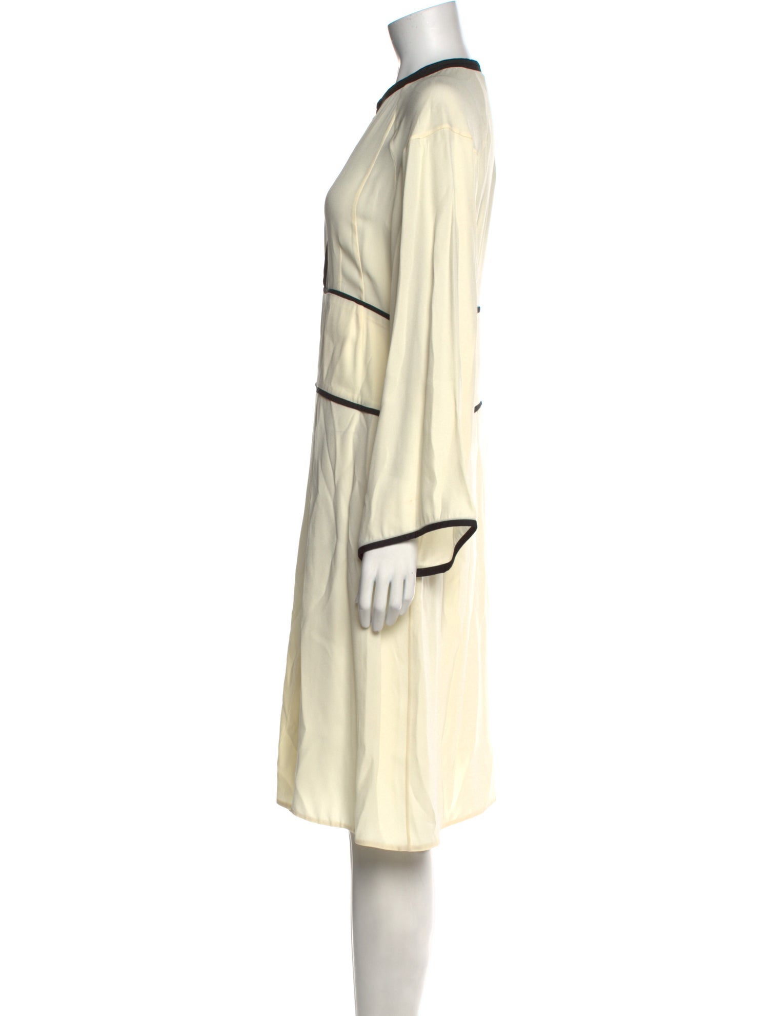 Marni Crew Neck Midi Length Dress