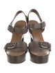 Marni Leather Slingback Sandals