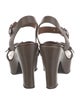 Marni Leather Slingback Sandals