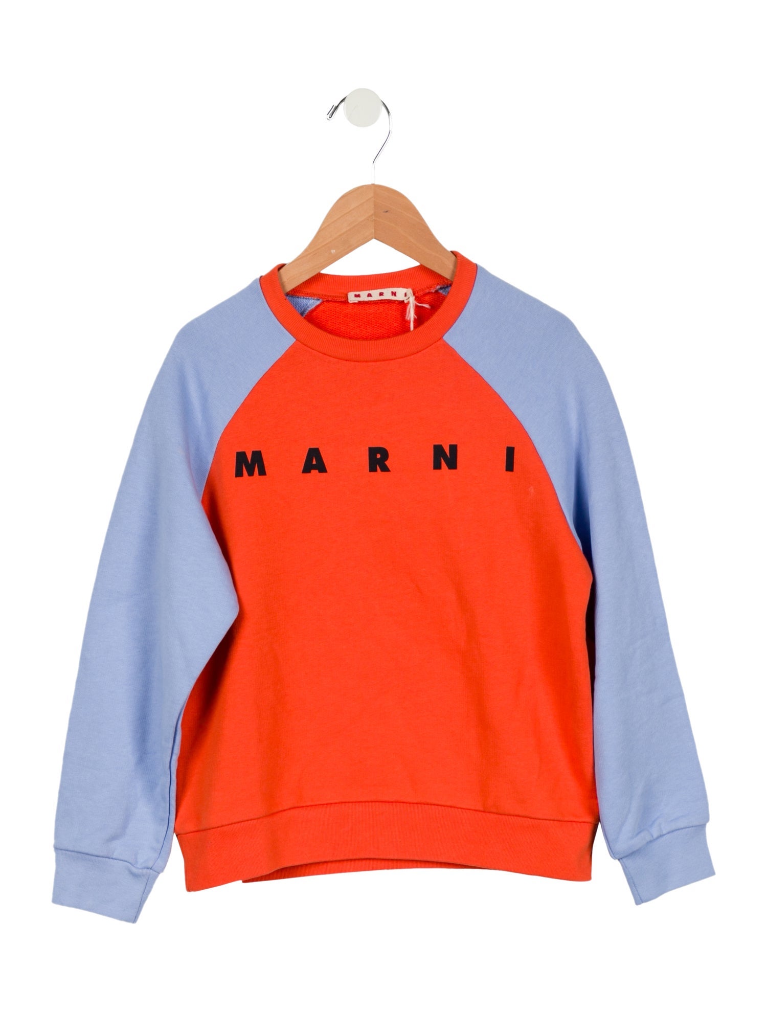 Marni Kids' Logo Crew Neck Sweatshirt