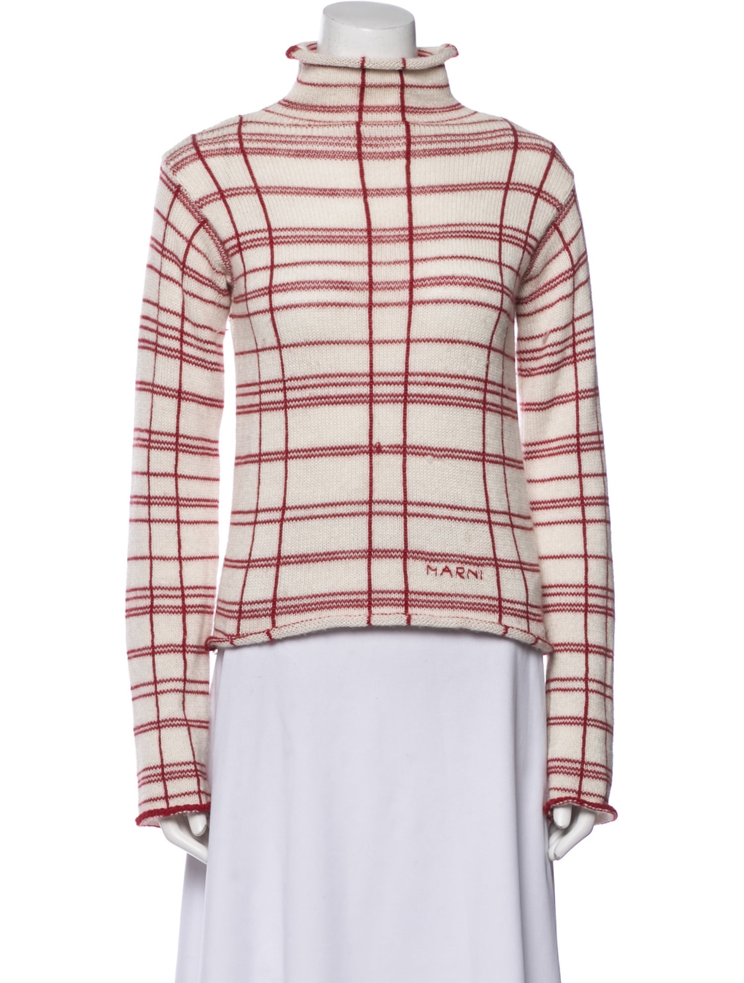 Marni Alpaca Printed Sweater