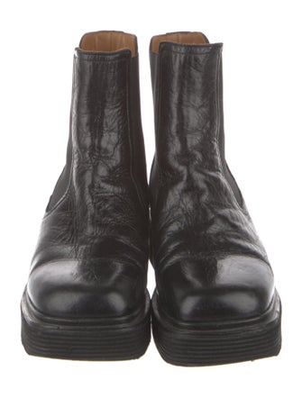 Marni Leather Combat Boots
