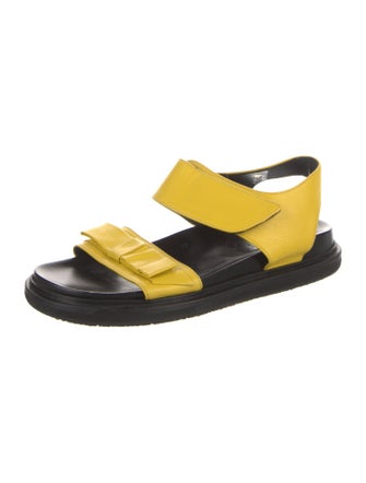 Marni Leather Slingback Sandals