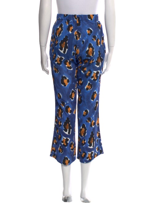 Marni Floral Print Wide Leg Pants