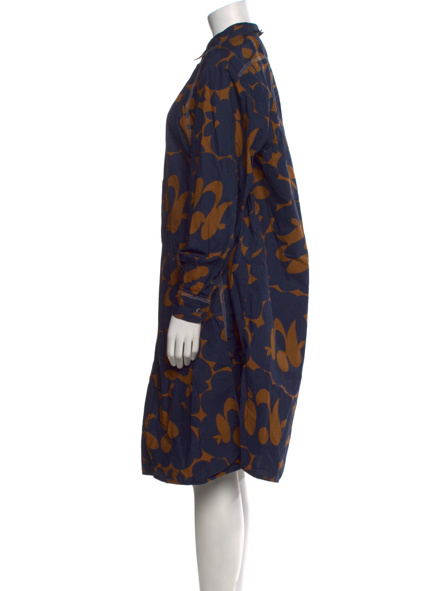 Marni Printed Midi Length Dress