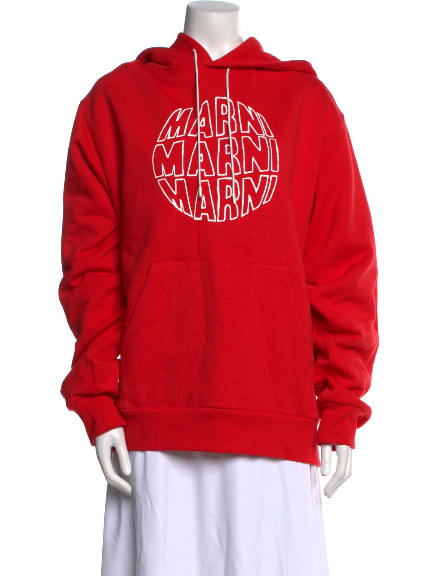 Marni Graphic Print Crew Neck Sweatshirt