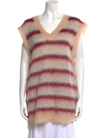 Marni Virgin Wool Striped Tunic