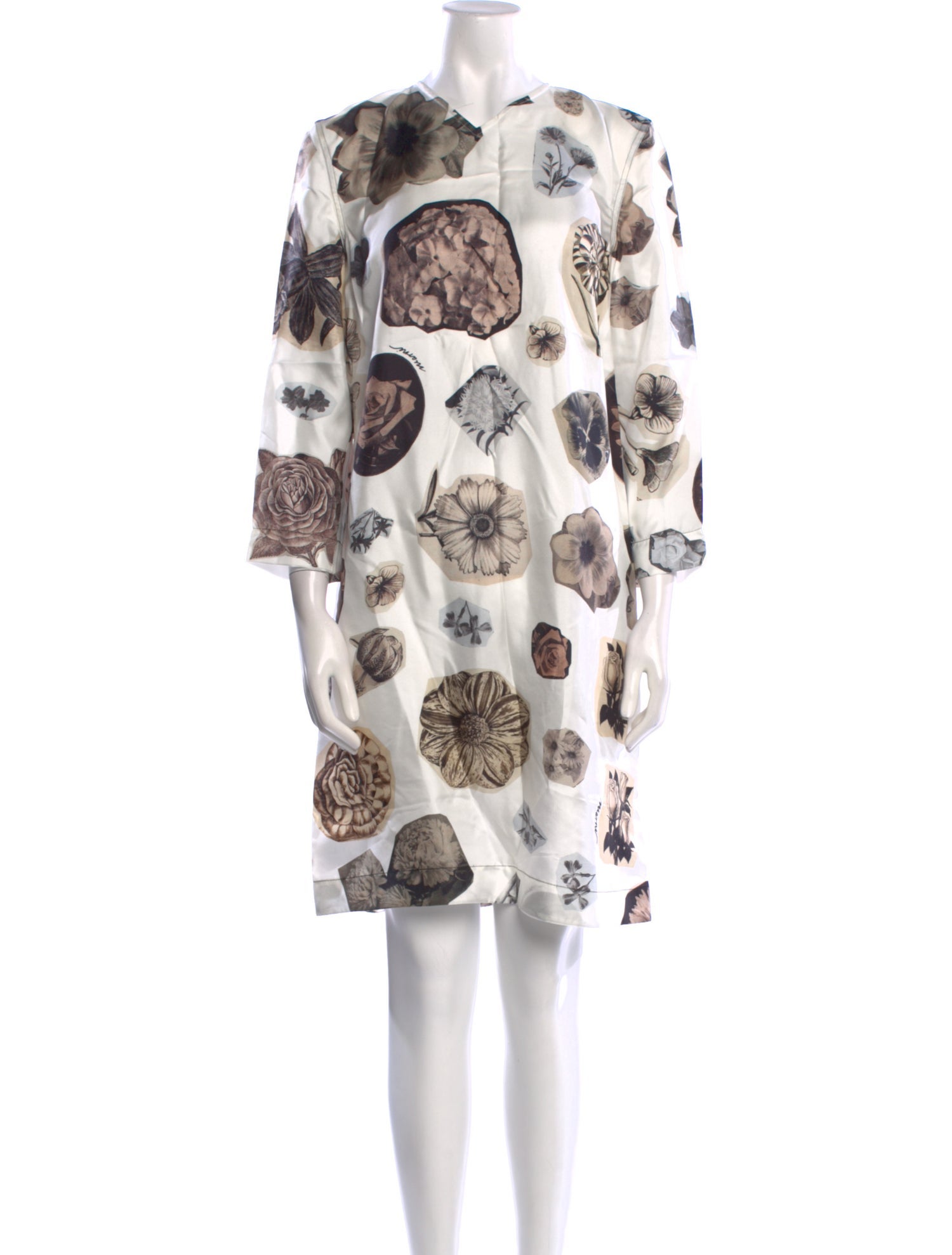 Marni Silk Knee-Length Dress