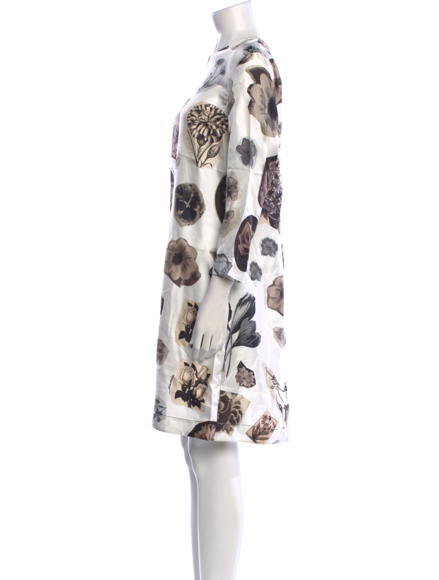 Marni Silk Knee-Length Dress