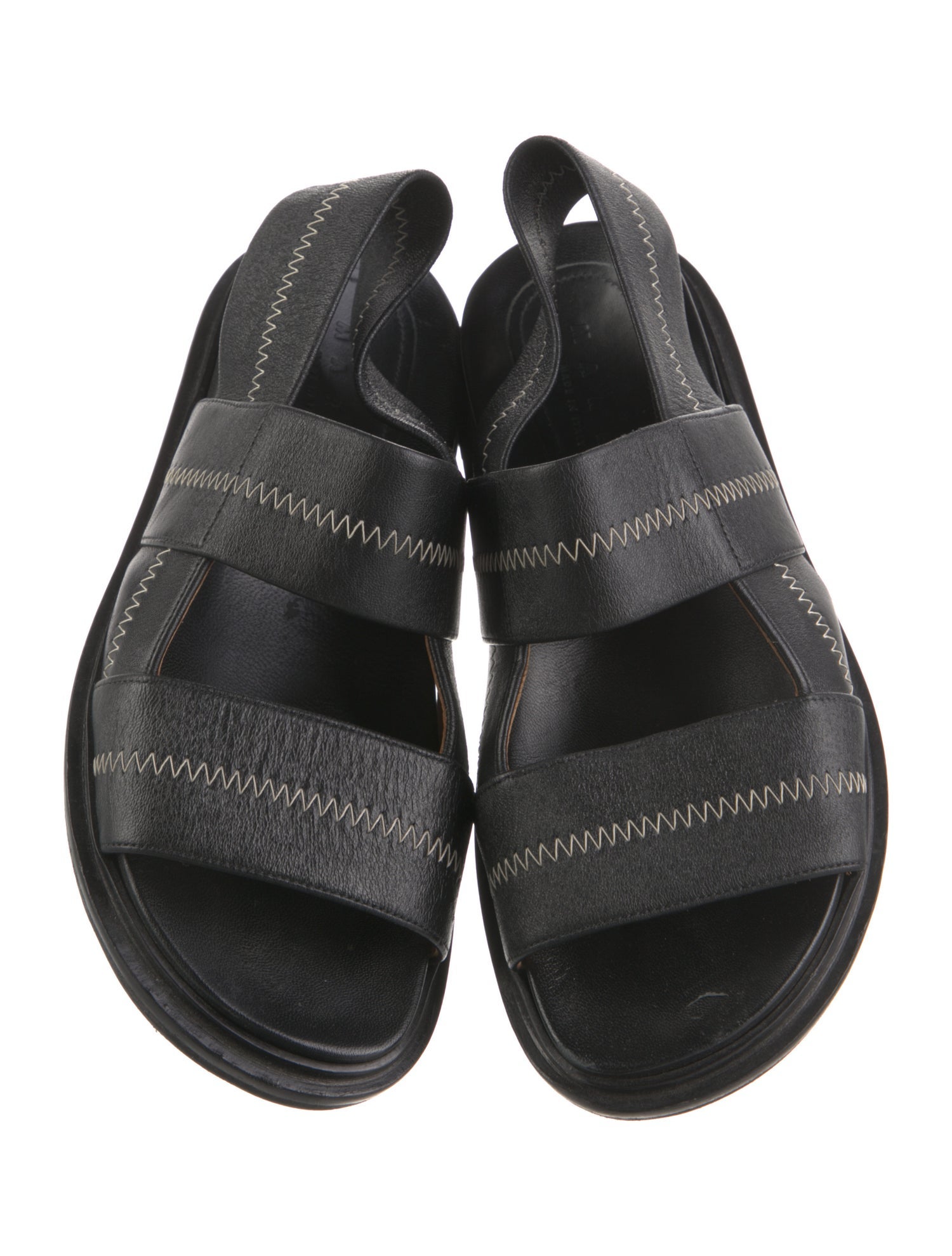 Marni Leather Slingback Sandals