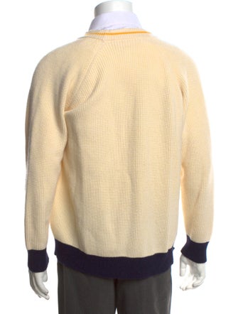 Marni V-Neck Long Sleeve Cardigan