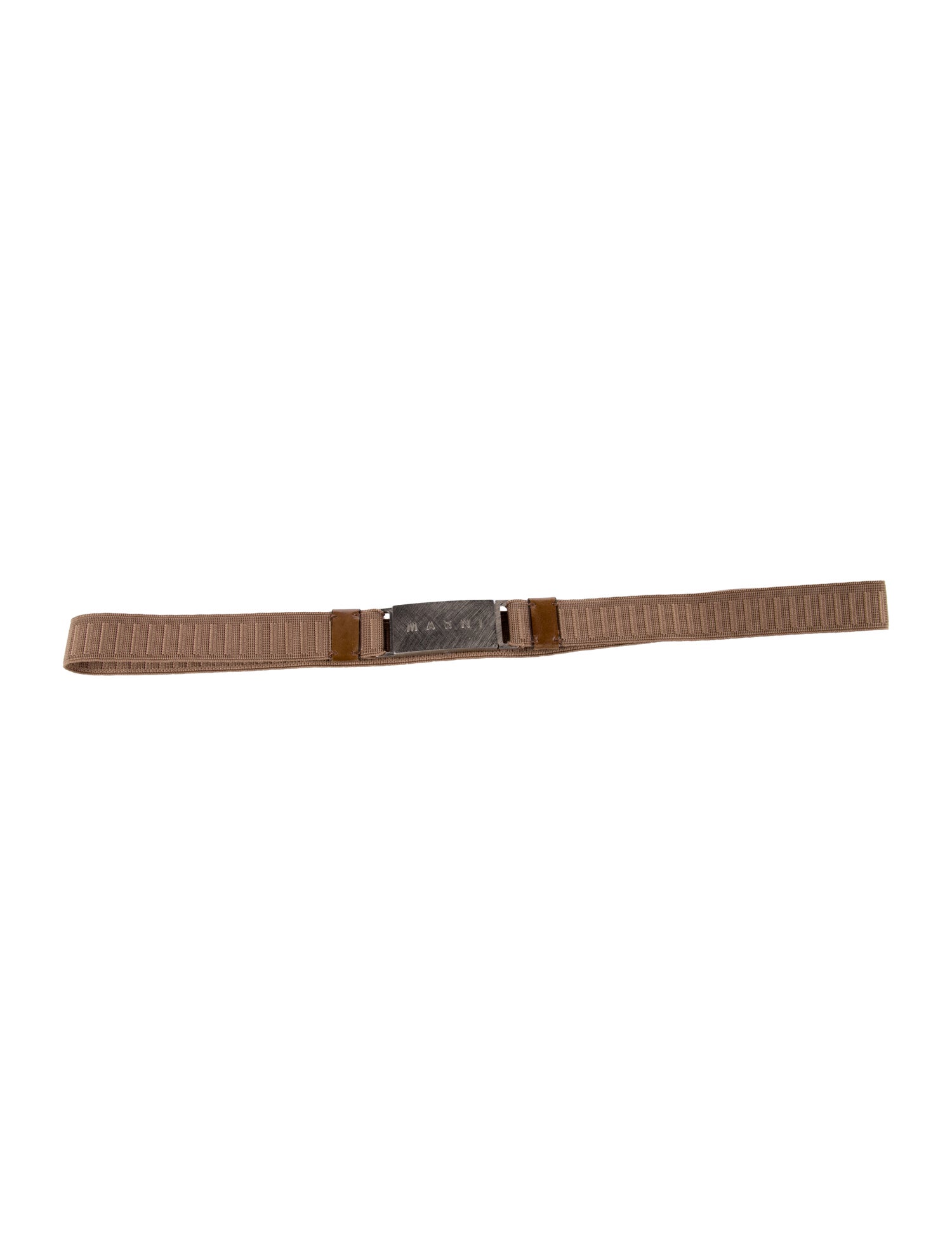 Marni Skinny Nylon Waist Belt