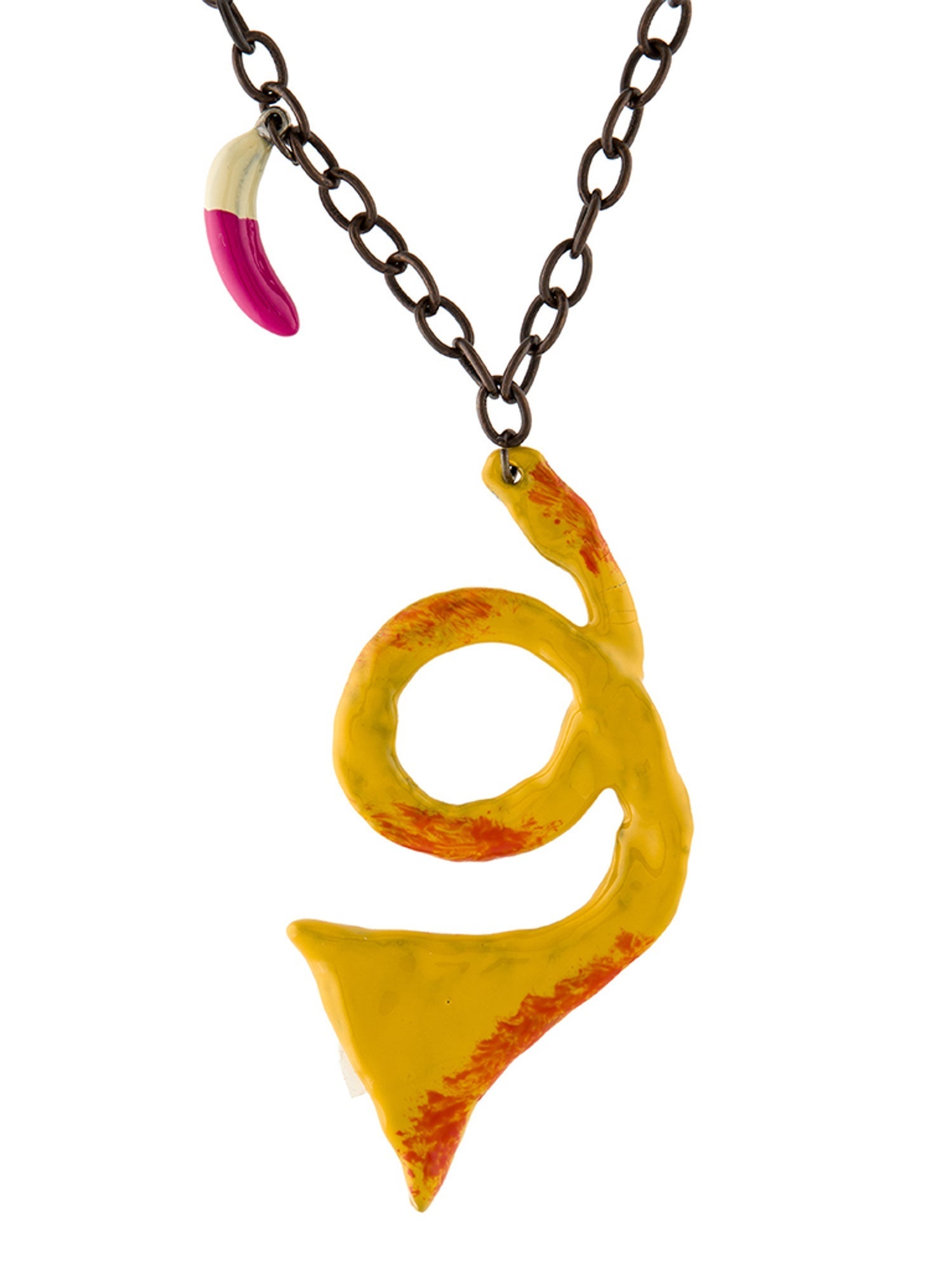 Marni No Vacancy Inn Edition Graphic Necklace