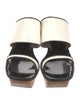 Marni Leather Colorblock Pattern Slides