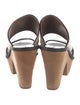 Marni Leather Colorblock Pattern Slides