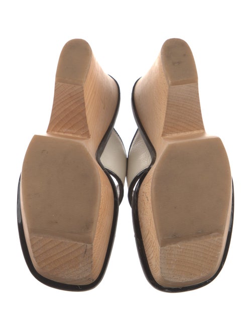 Marni Leather Colorblock Pattern Slides