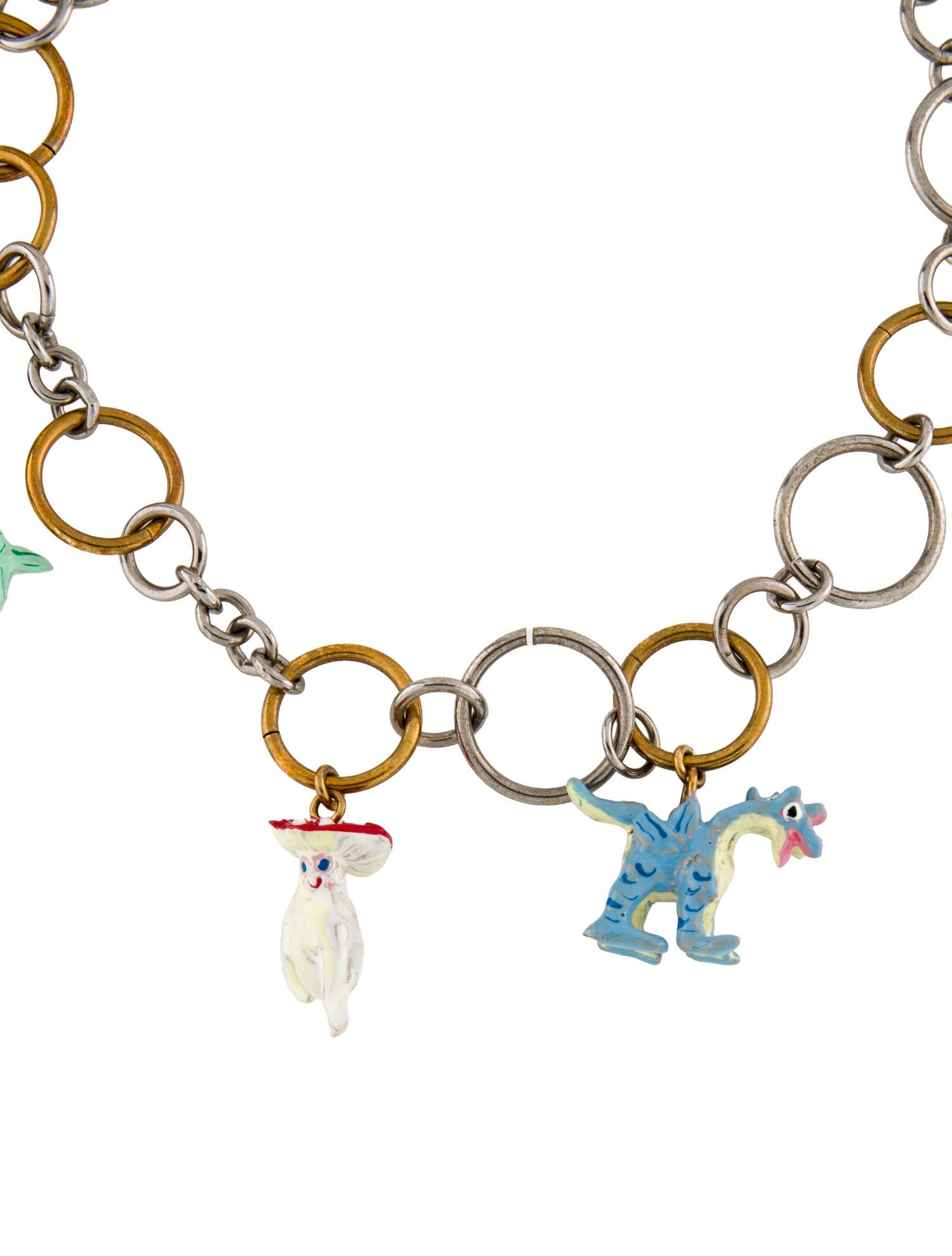 Marni x Flaminia Veronesi Enamel Charm Necklace