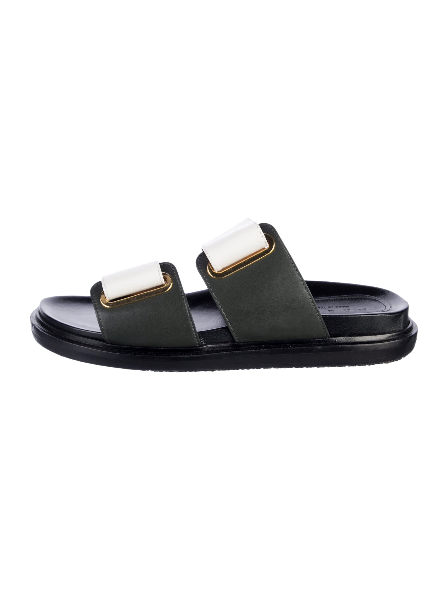 Marni Leather Slides