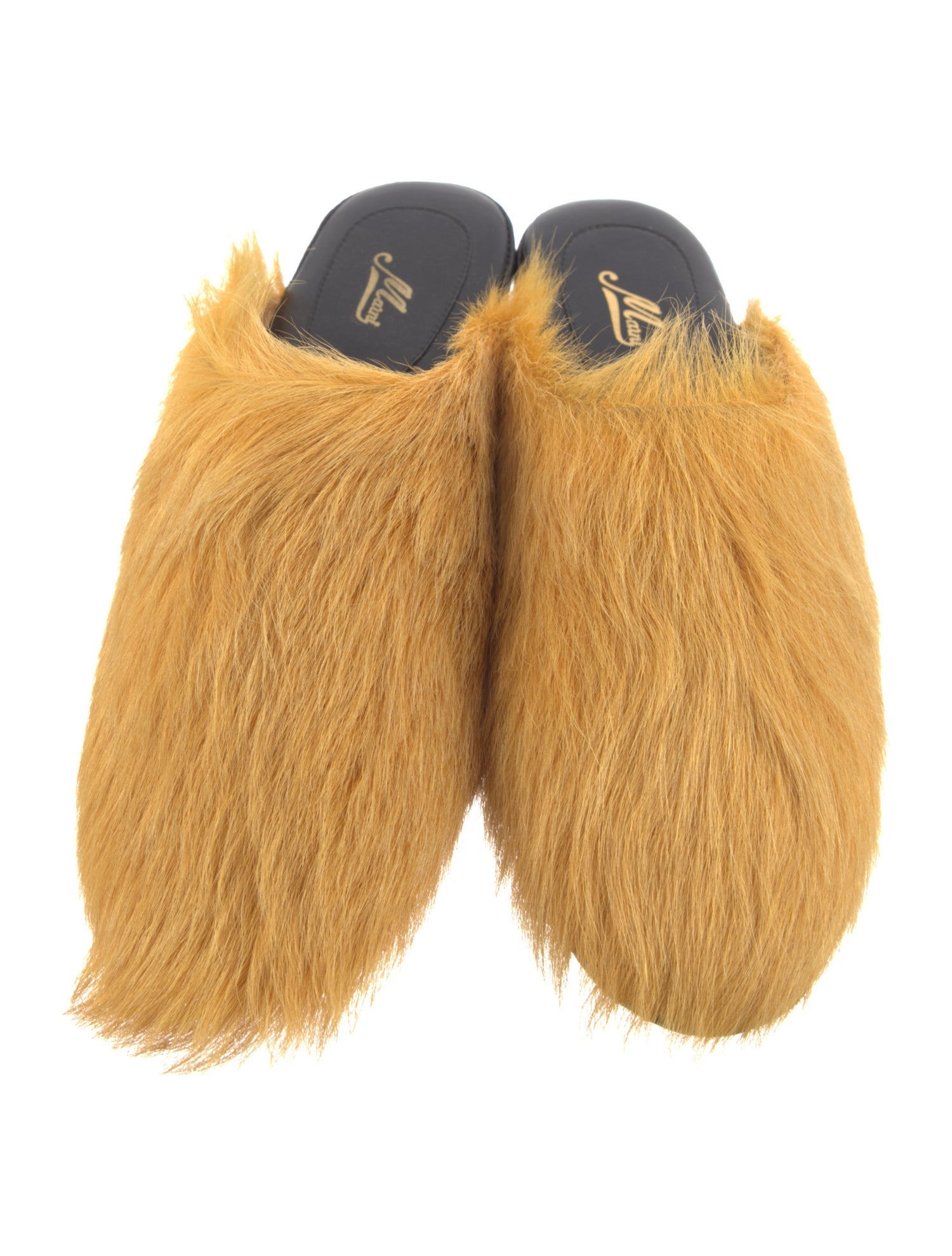 Marni Ponyhair Slippers