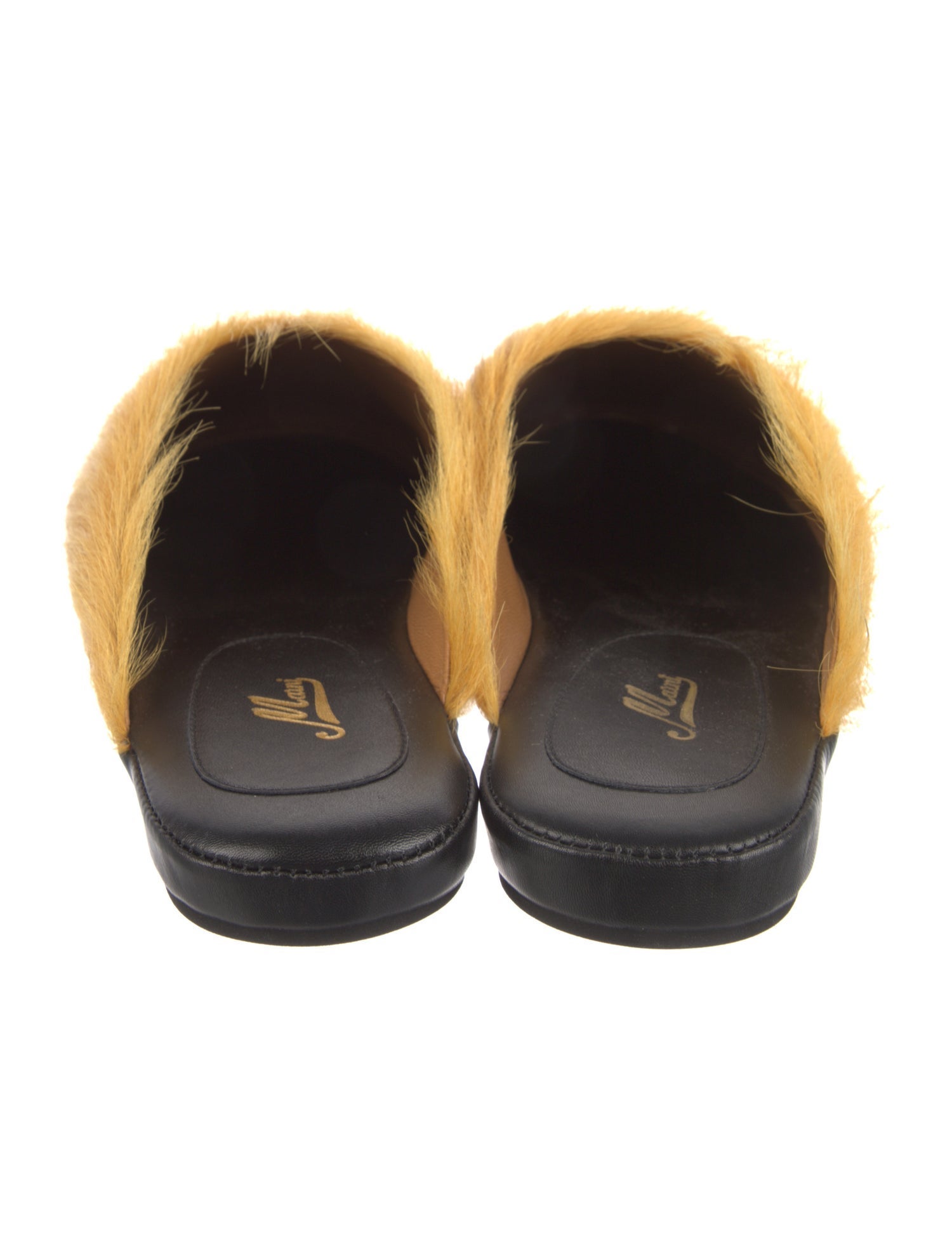 Marni Ponyhair Slippers