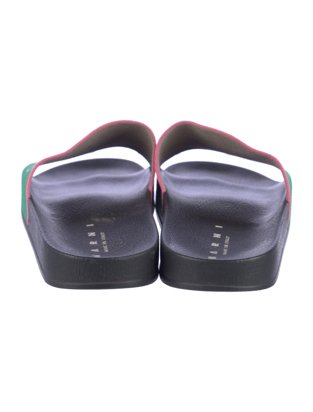 Marni Slides Green Printed - image 4