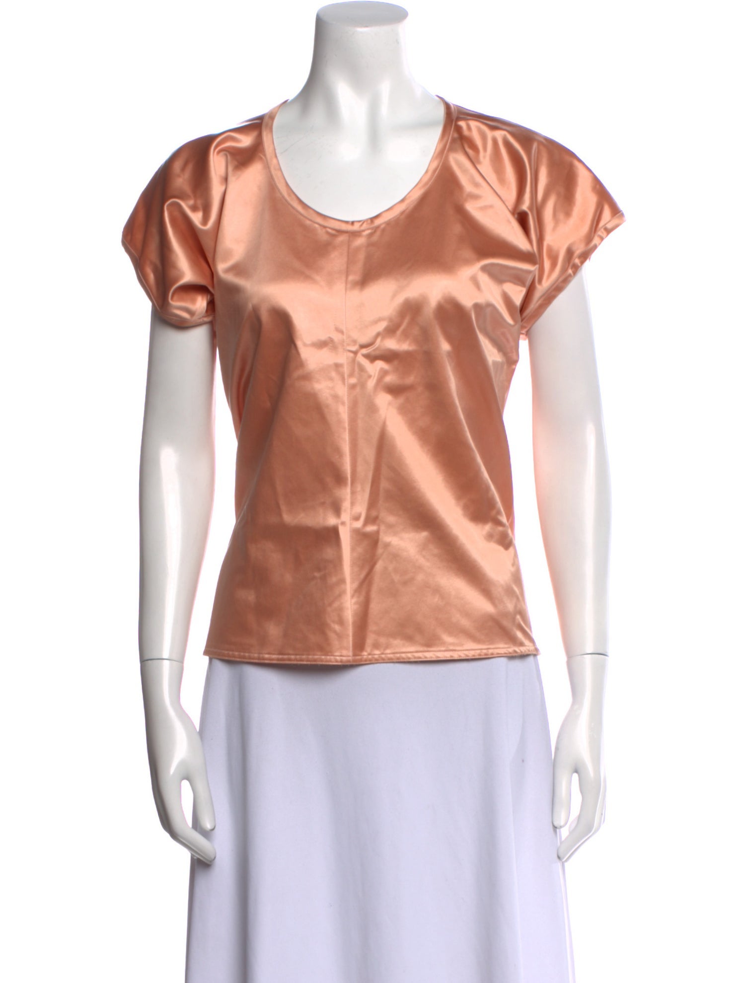 Marni Scoop Neck Short Sleeve Top