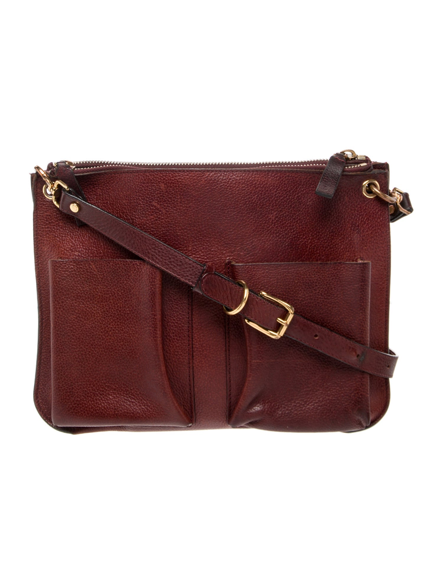 Marni Leather Messenger Bag