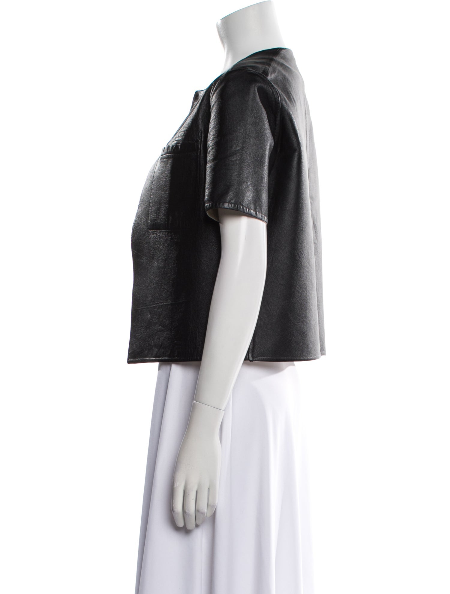 Marni Vintage Leather Evening Jacket