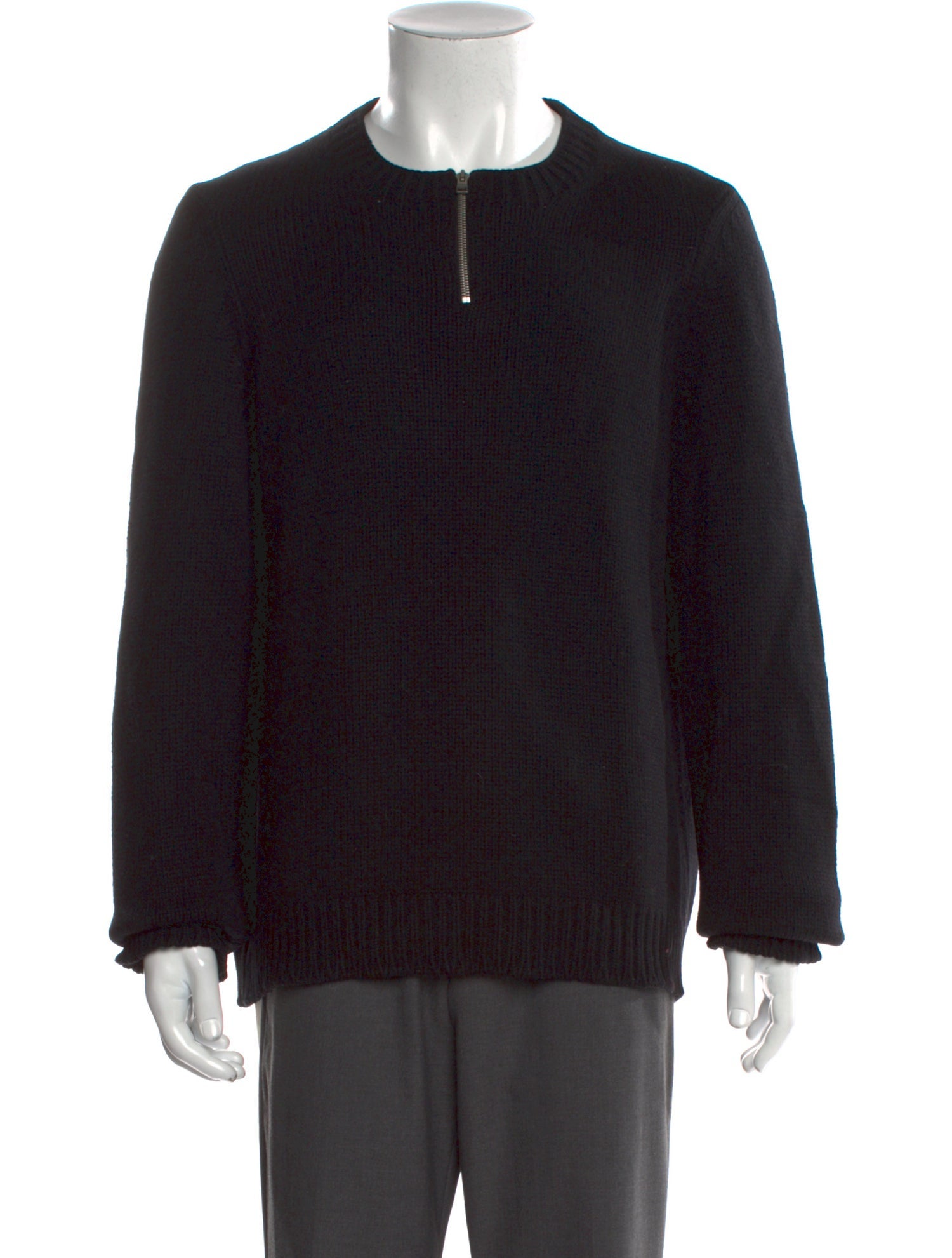 Marni Crew Neck Long Sleeve Polo Sweater