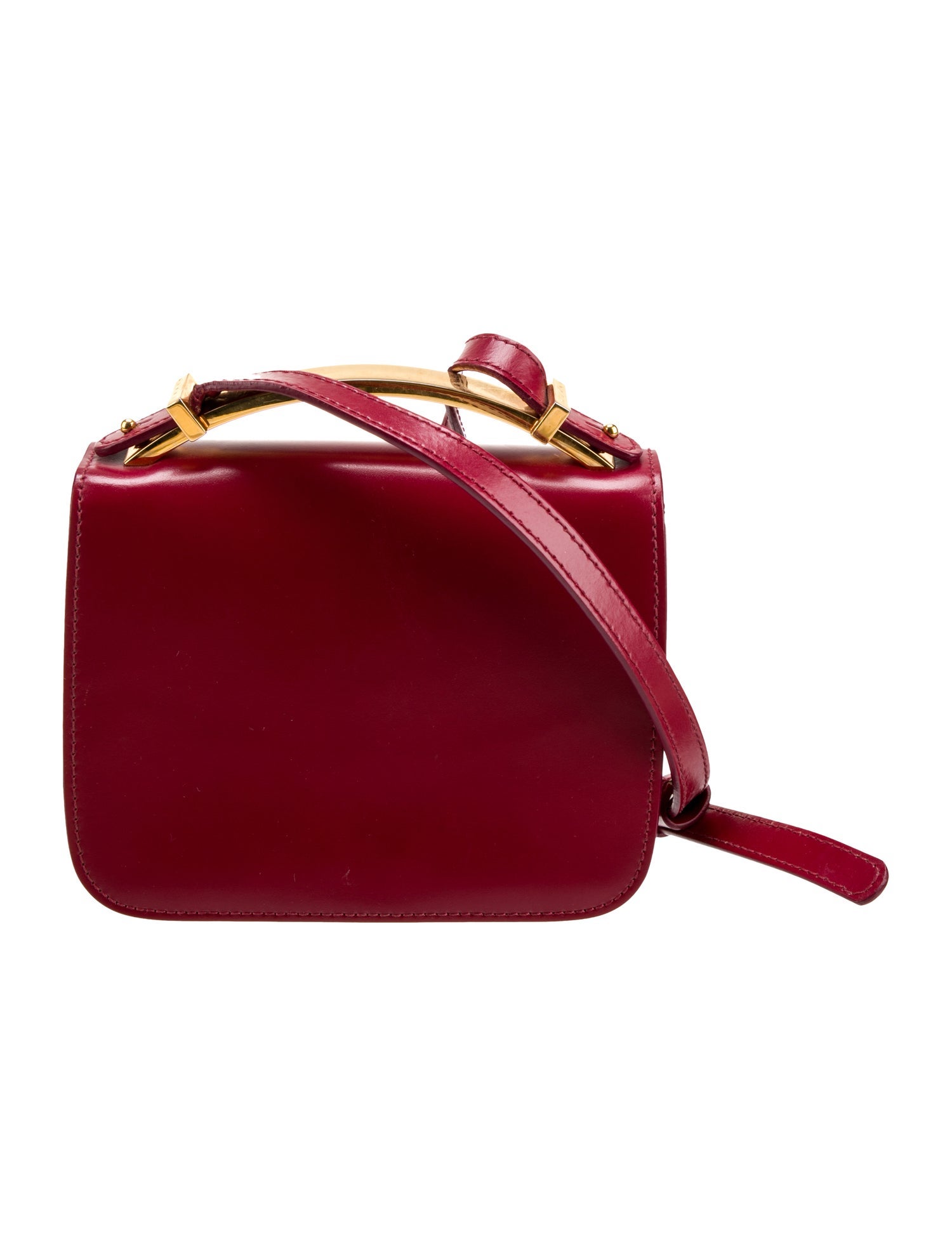 Marni Leather Top Handle Bag