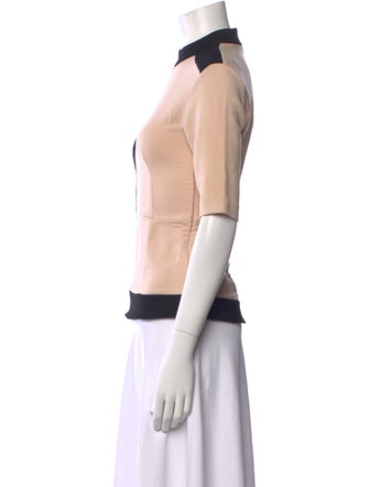 Marni Silk Colorblock Pattern Top