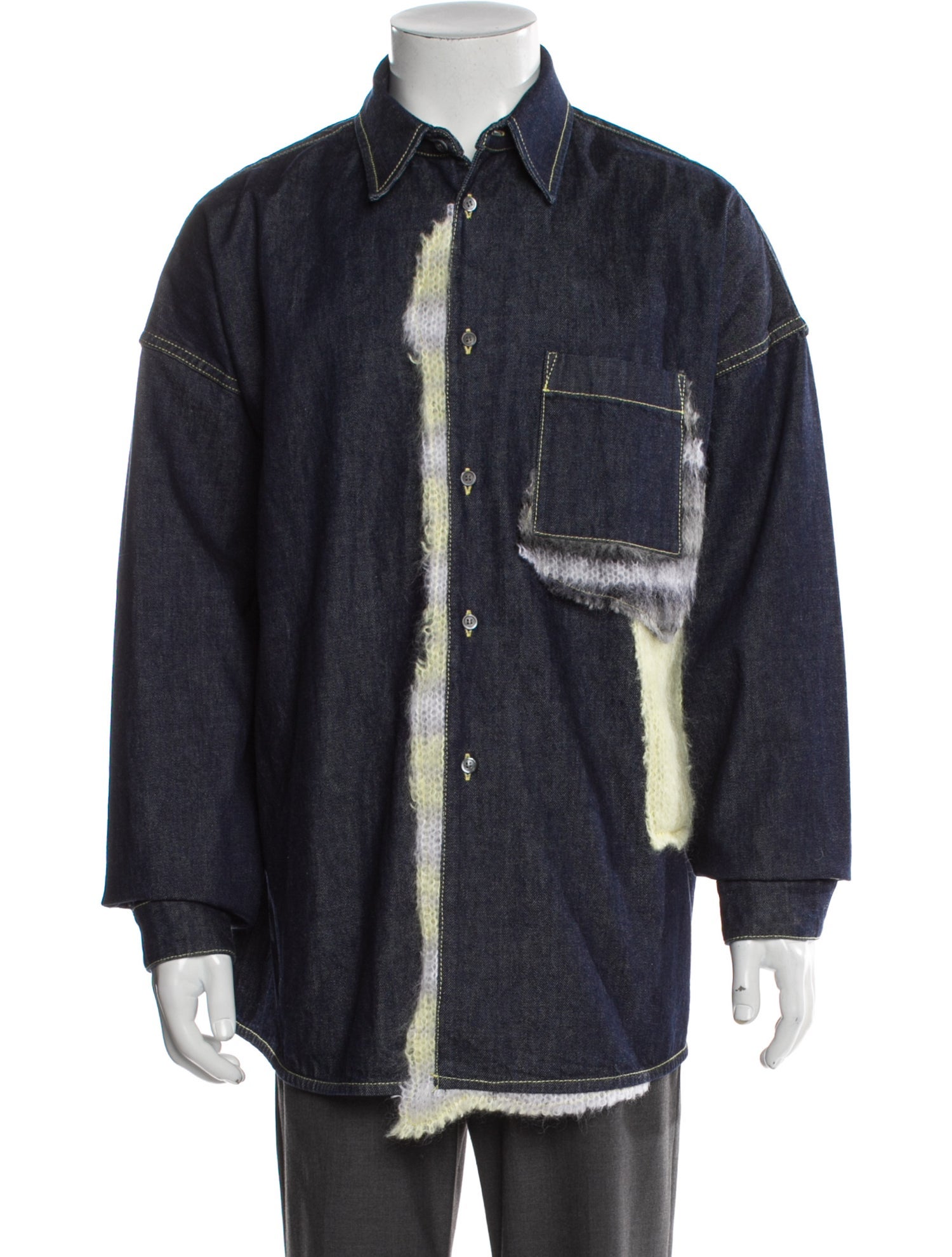Marni Printed Denim Jacket w/ Tags