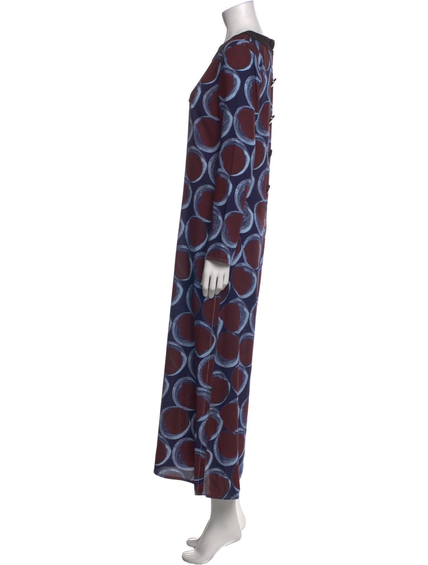 Marni Printed Long Dress