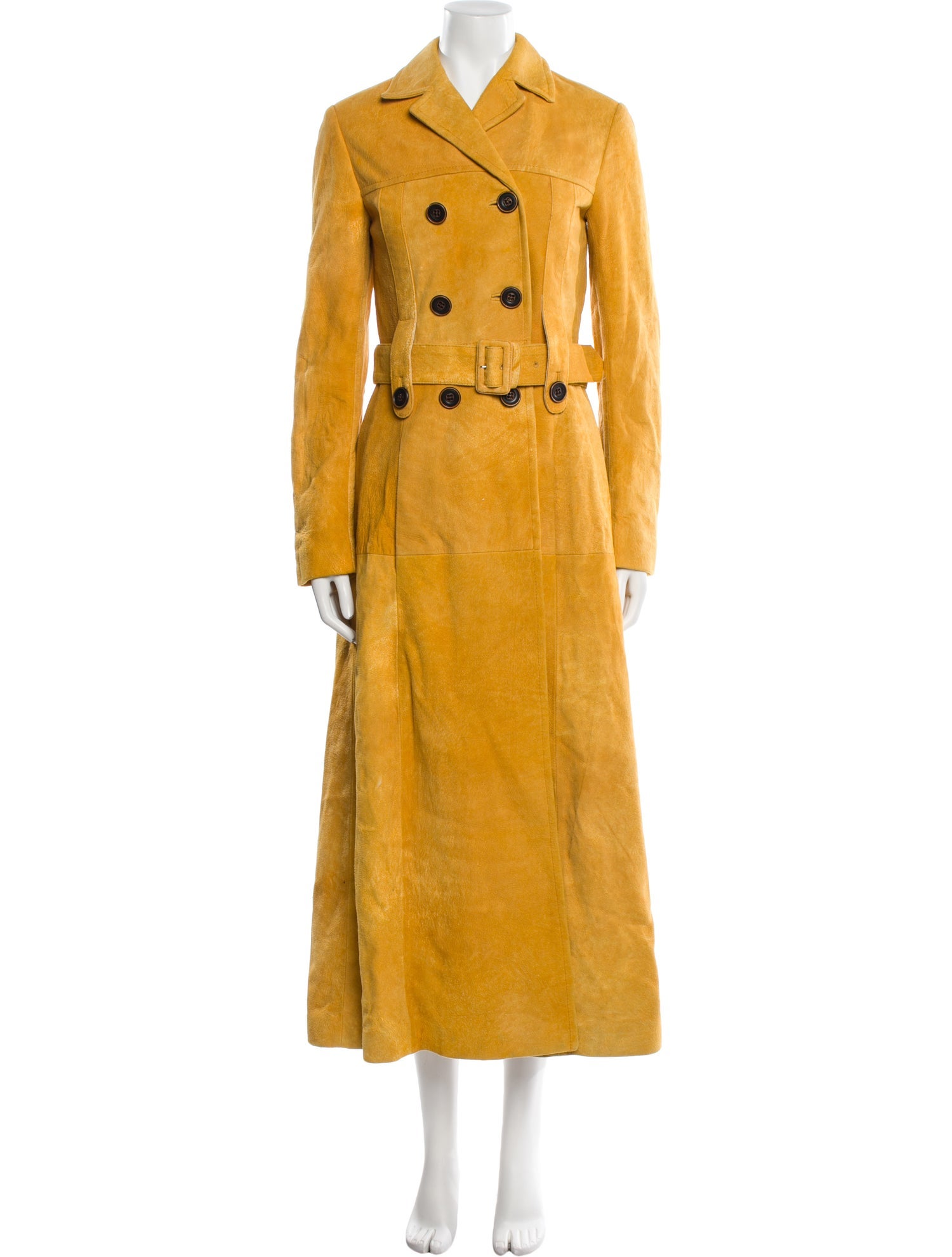 Marni Suede Trench Coat