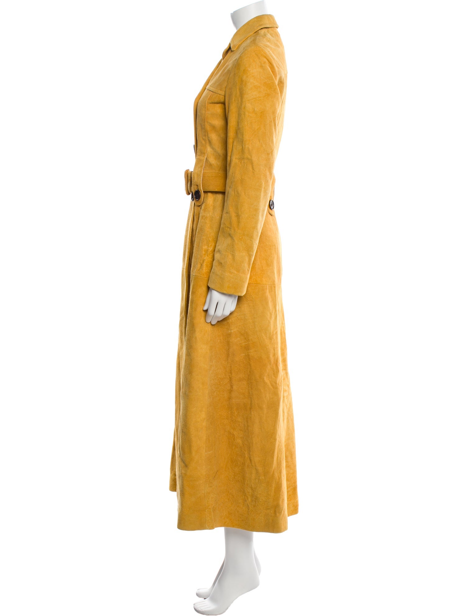 Marni Suede Trench Coat