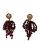 Marni Resin Spheres Beaded Drop Earrings