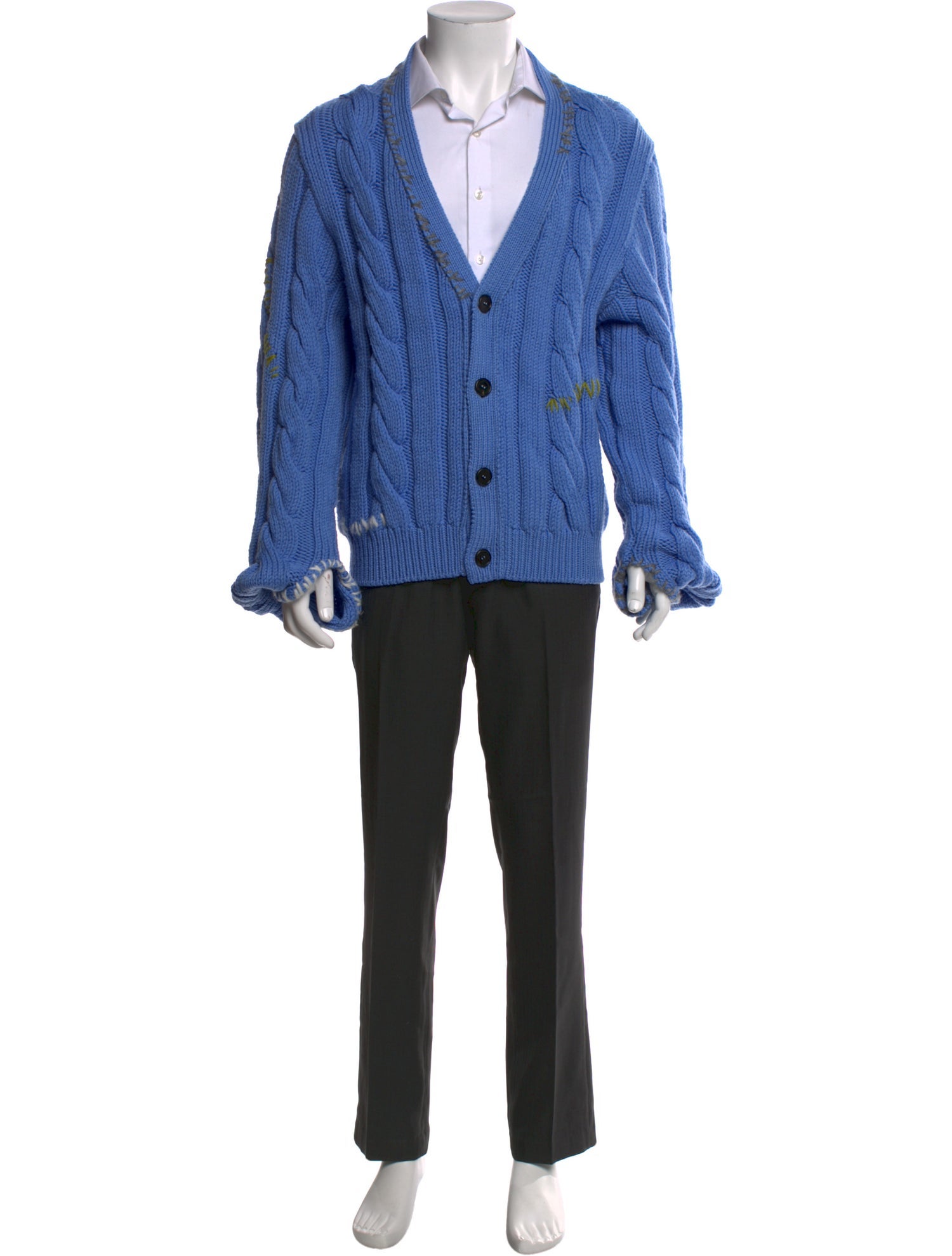 Marni Virgin Wool V-Neck Cardigan