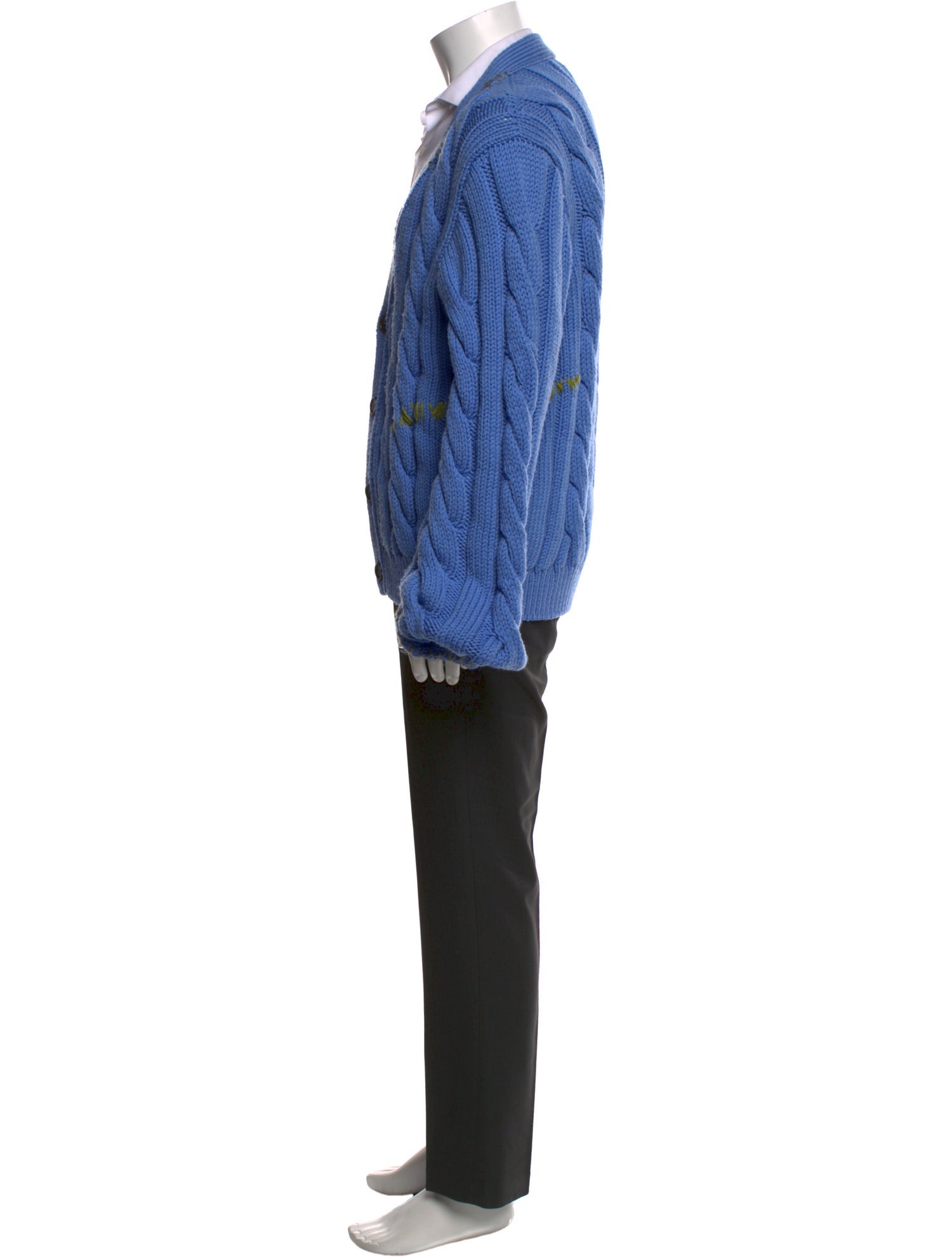 Marni Virgin Wool V-Neck Cardigan