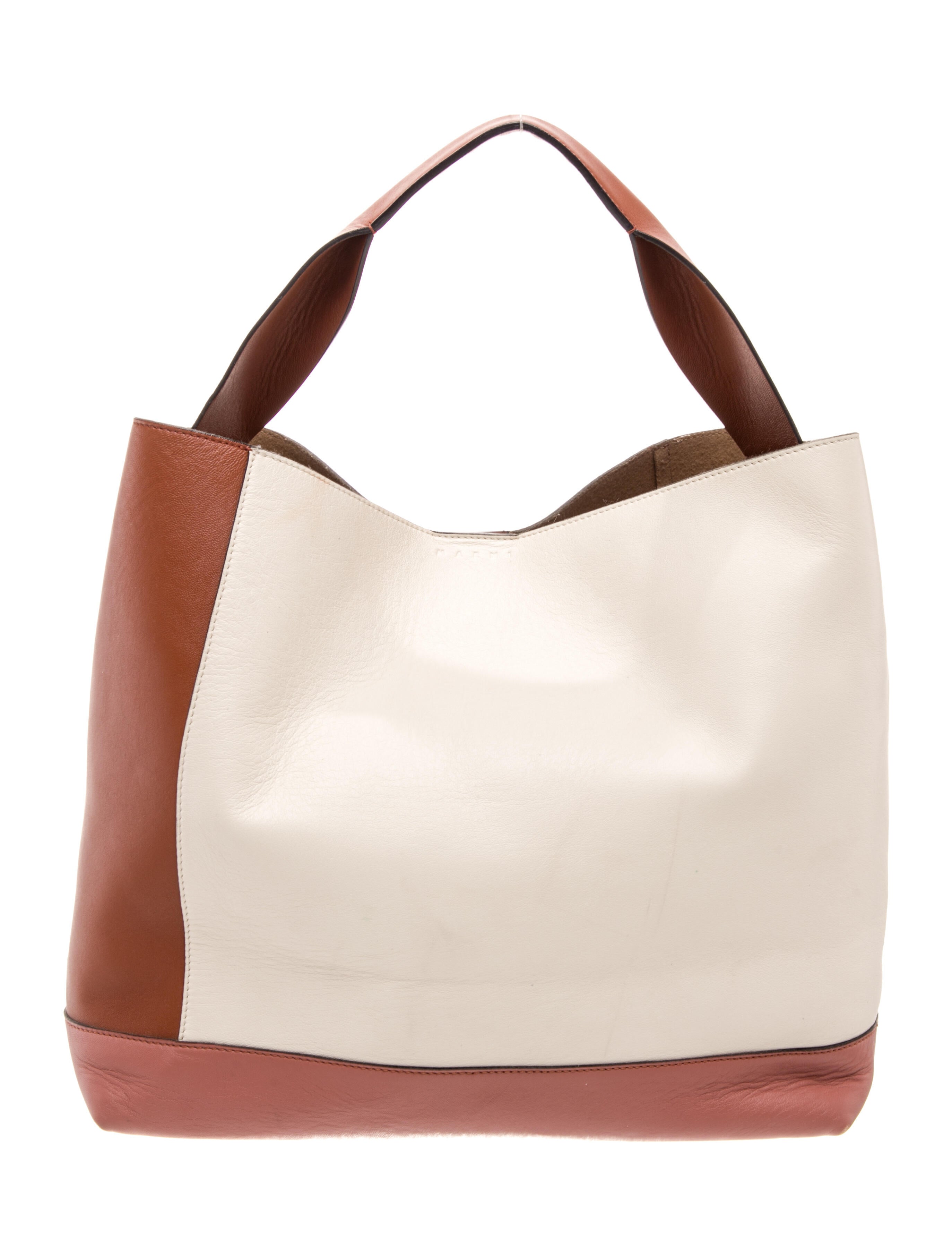 Marni Leather Bucket Bag