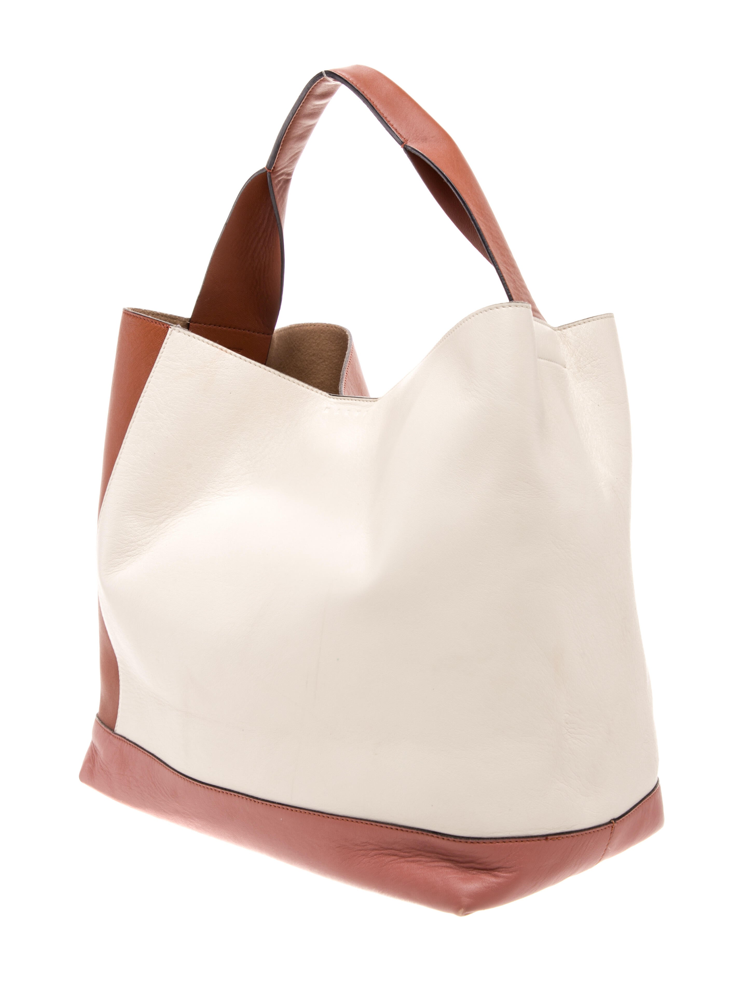 Marni Leather Bucket Bag