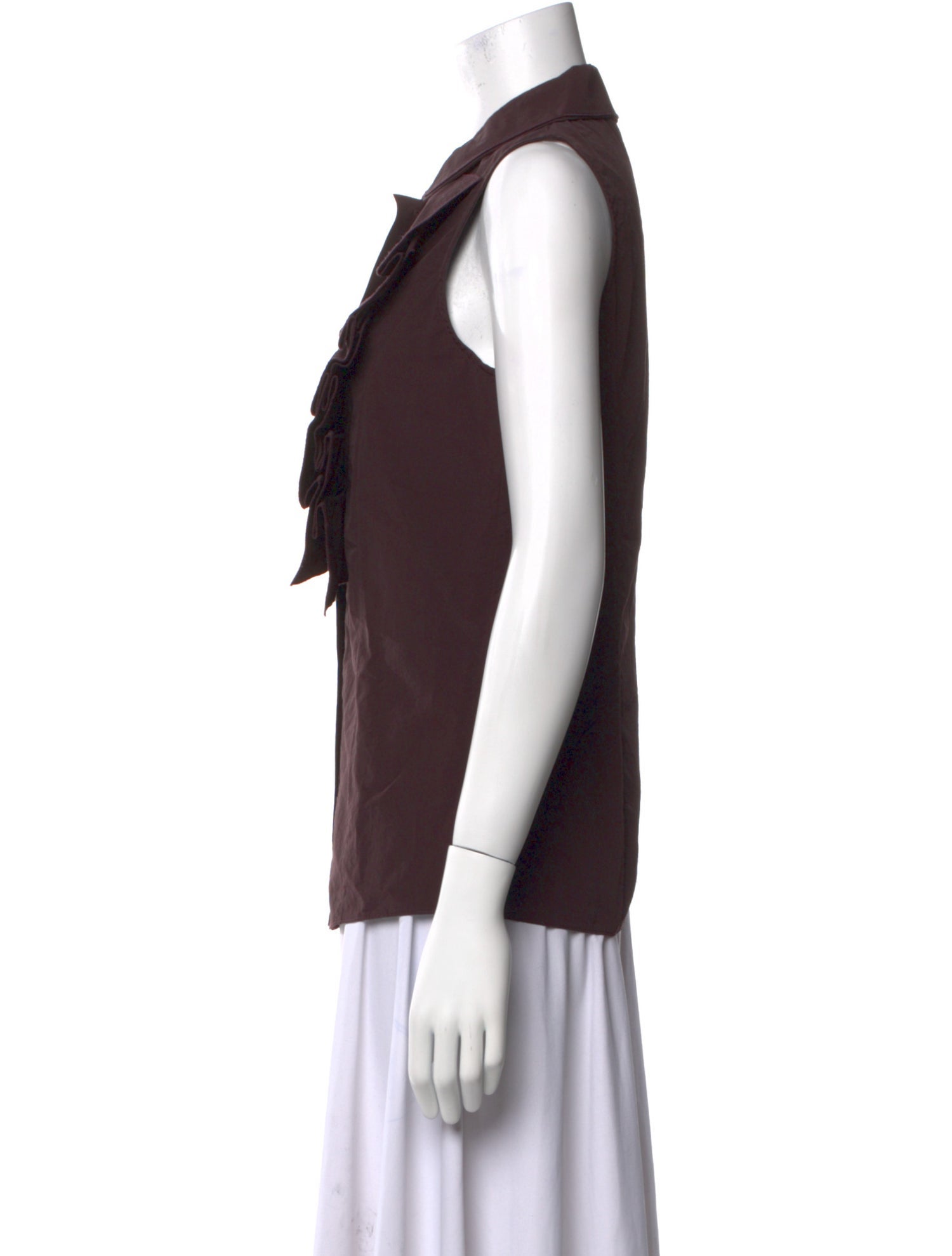 Marni Sleeveless Button-Up Top