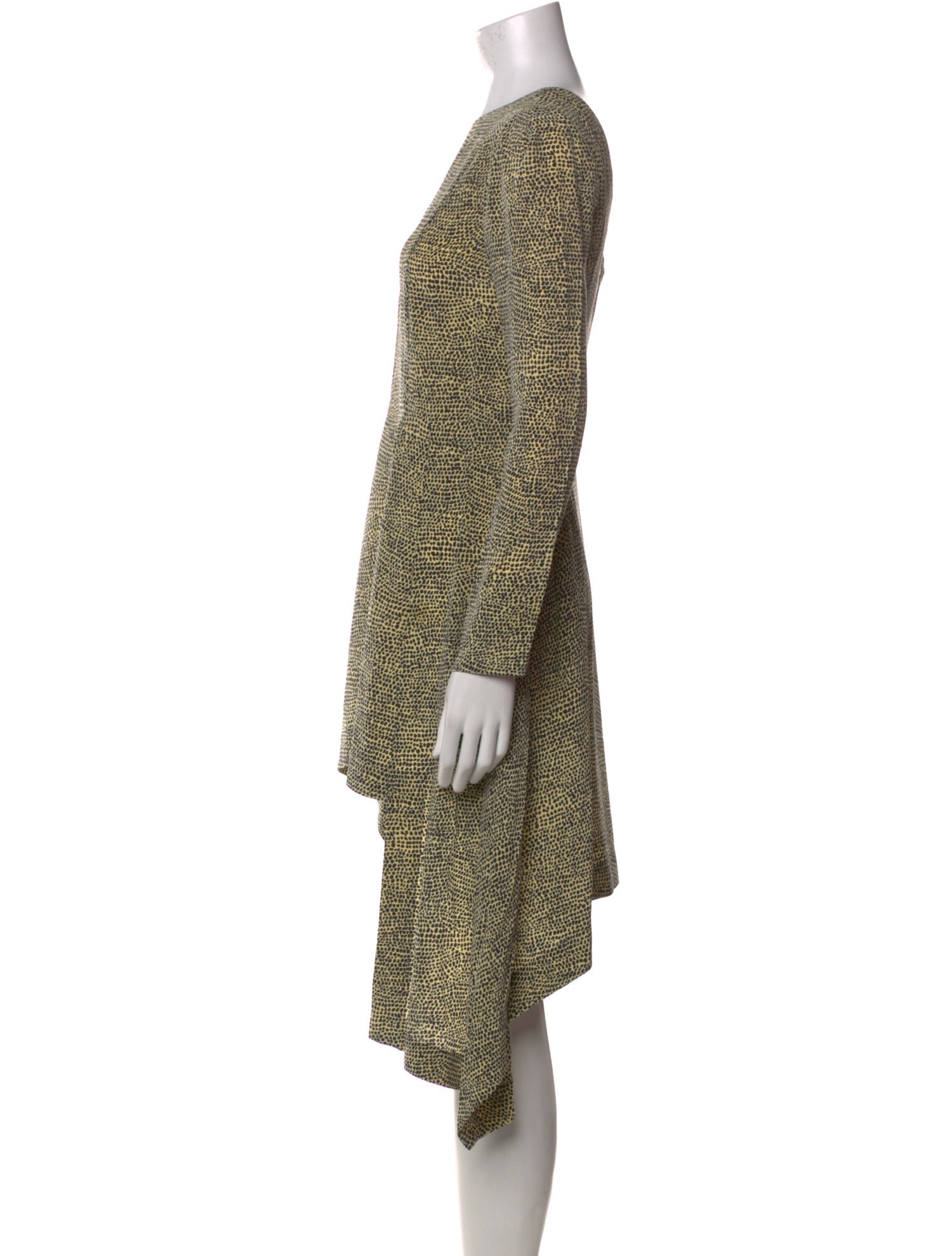 Marni Silk Midi Length Dress