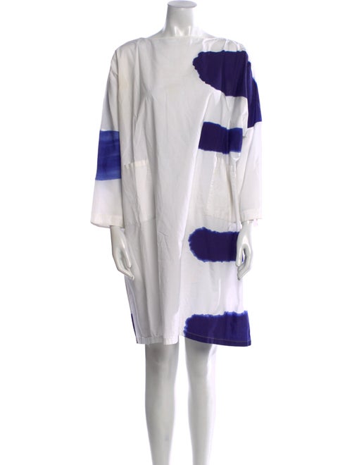 Marni Tie-Dye Print Mini Dress