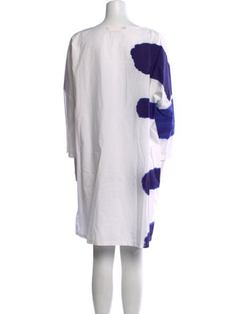 Marni Tie-Dye Print Mini Dress