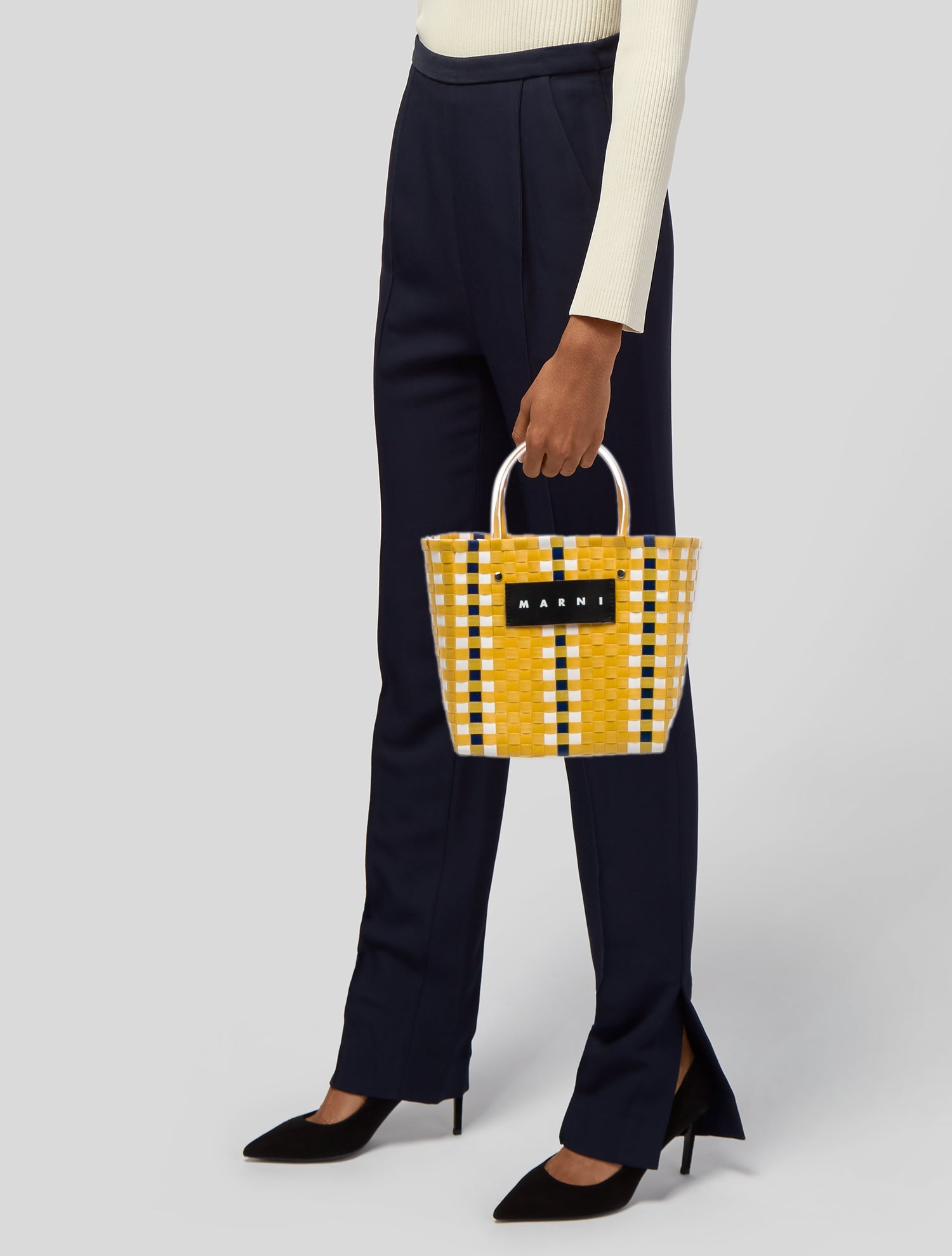 Marni PVC Top Handle Bag